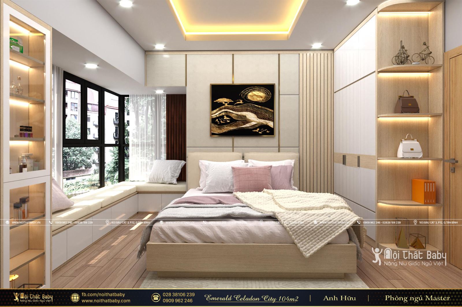 Tổng hợp các mẫu thiết kế nội thất Chung cư Emerald Celadon City